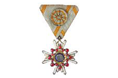 1968年 勲四等瑞宝章