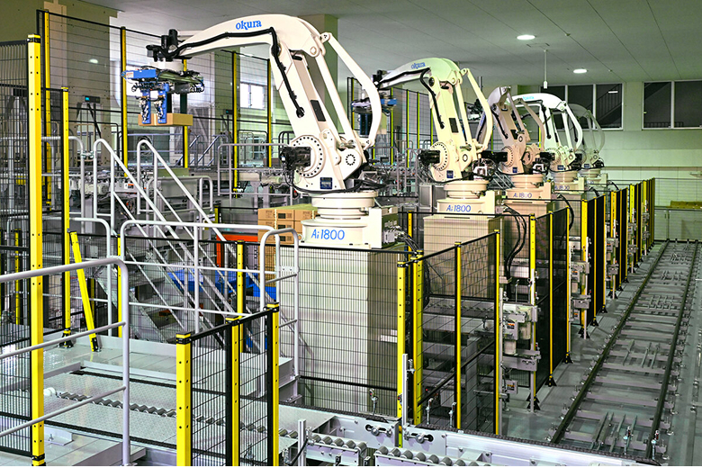 26年目のロボパレ更新促す。新倉庫への対応と生産性向上のW効果。